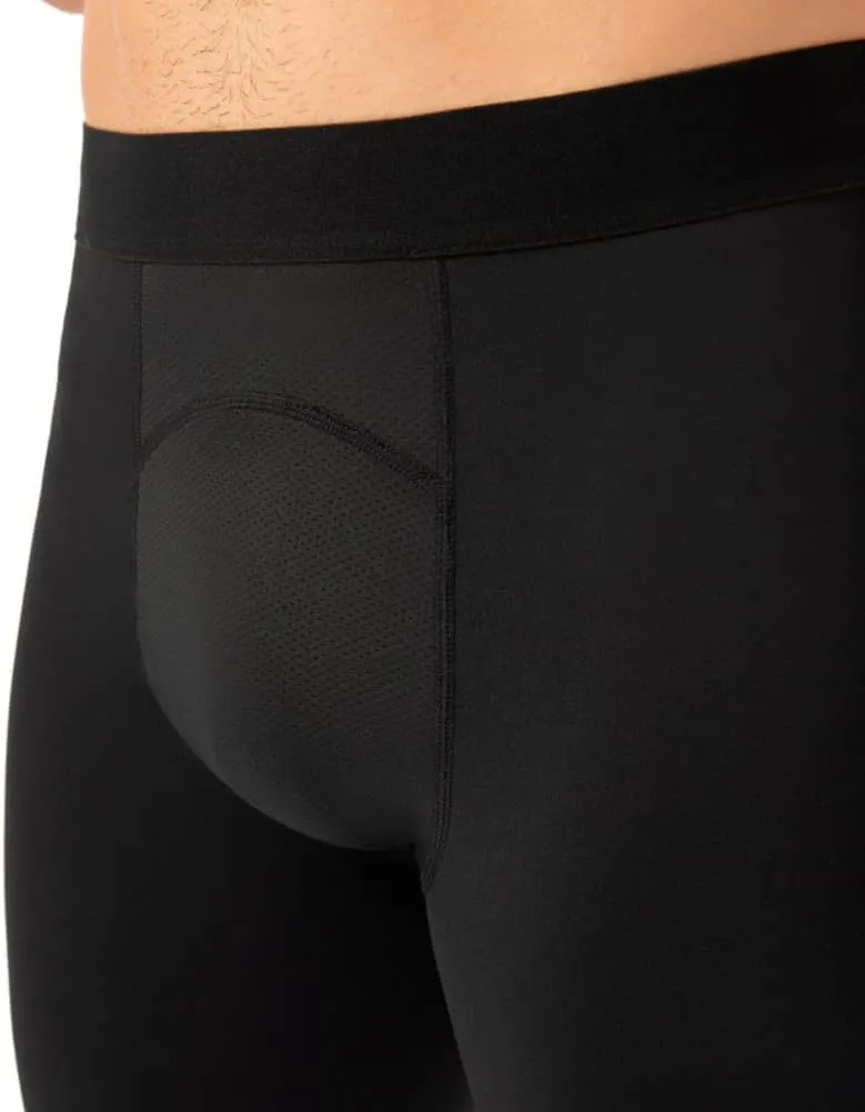 Men's Compression Pants One Leg Compression Tights for Basketball Capri 3/4 Athletic Leggings Cool Dry Baselayer