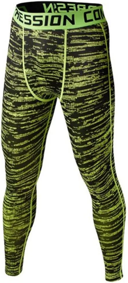 Men's Compression Tights Pants Running Leggings
