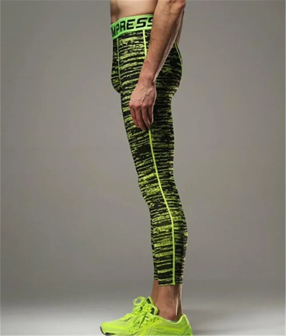 Men's Compression Tights Pants Running Leggings