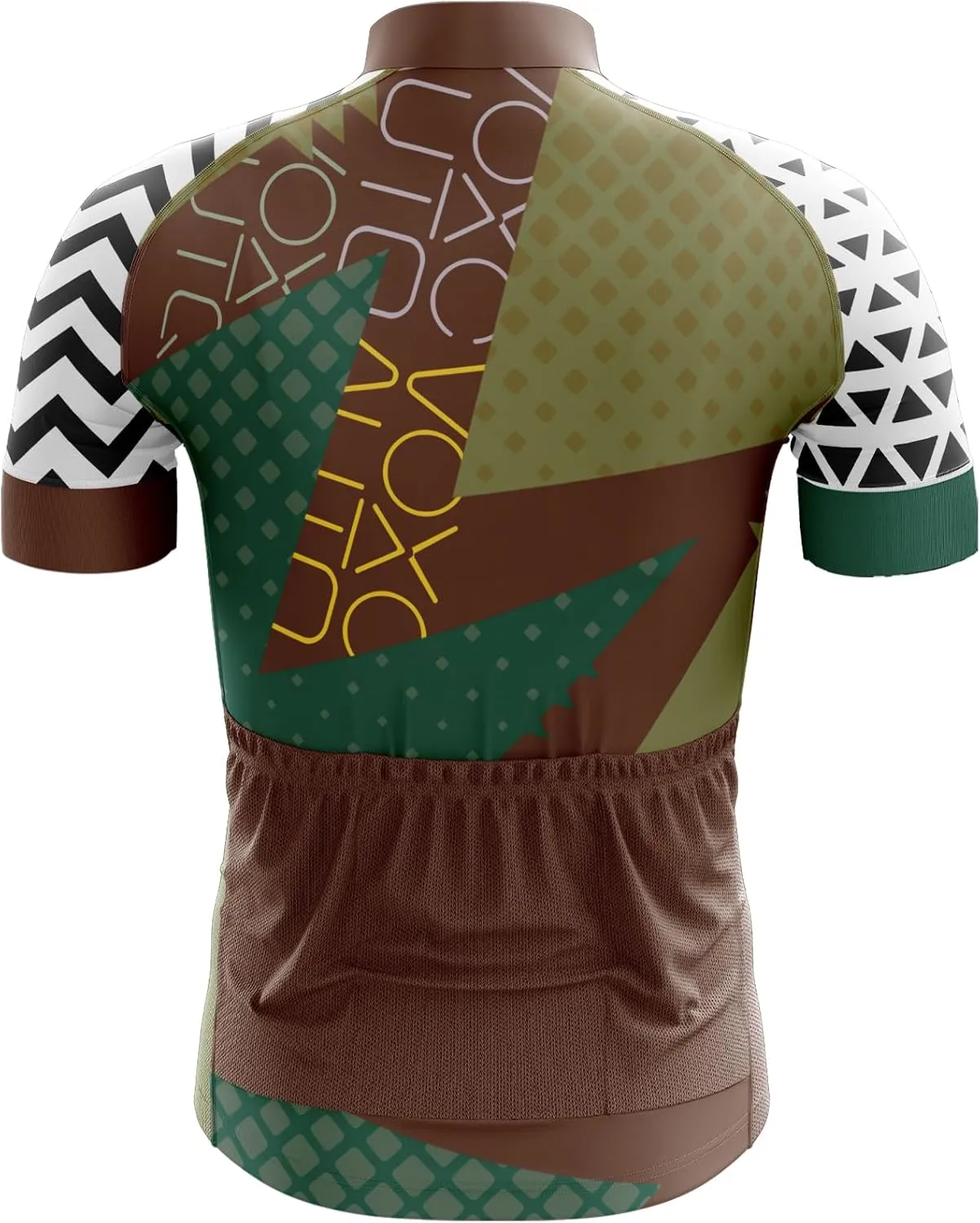 Men's Cycling Jersey Short Sleeve Set Cycling Jersey 3 Pockets Reflective Bicycle Jacket Quick Dry