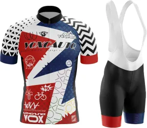 Men's Cycling Jersey Short Sleeve Set Cycling Jersey 3 Pockets Reflective Bicycle Jacket Quick Dry