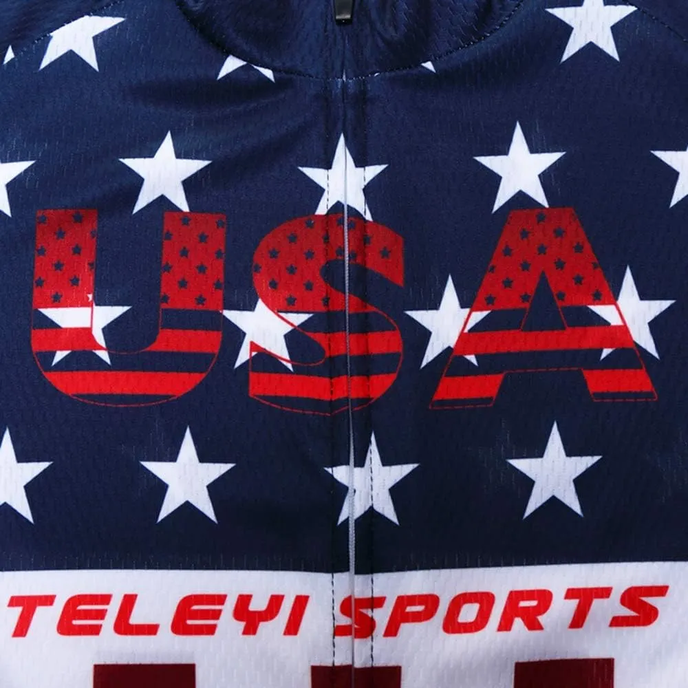 Men's Cycling Jerseys Bike Clothing Biking Shirts Tops Breathable Jacket
