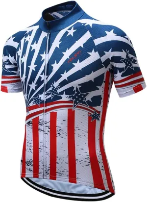 Men's Cycling Jerseys Bike Clothing Biking Shirts Tops Breathable Jacket
