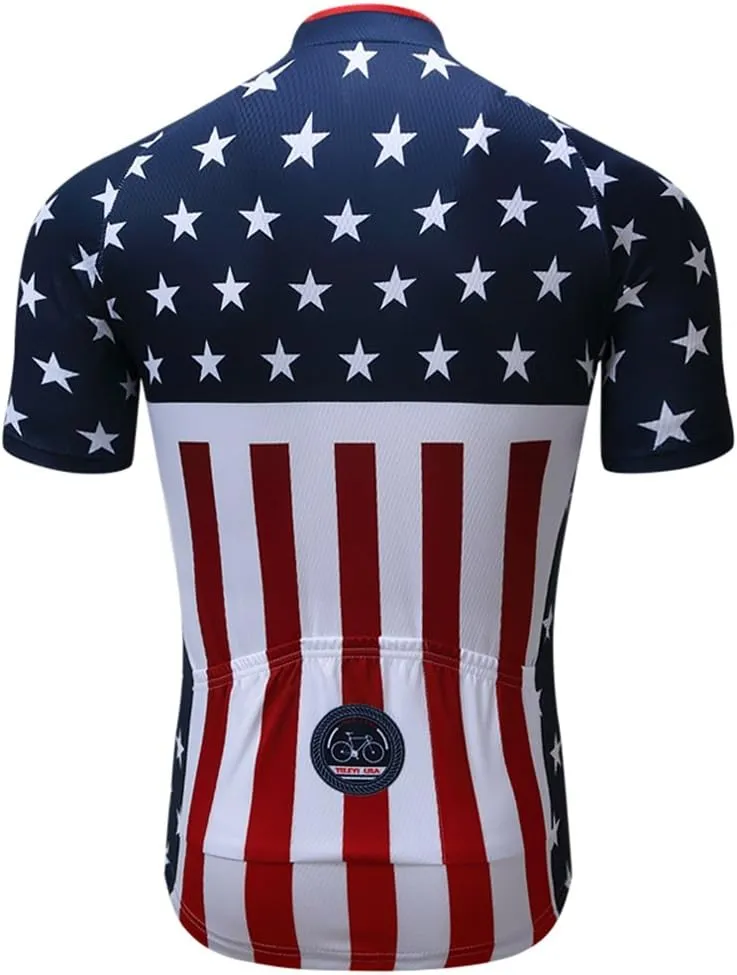 Men's Cycling Jerseys Bike Clothing Biking Shirts Tops Breathable Jacket