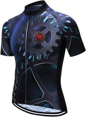 Men's Cycling Jerseys Bike Clothing Biking Shirts Tops Breathable Jacket