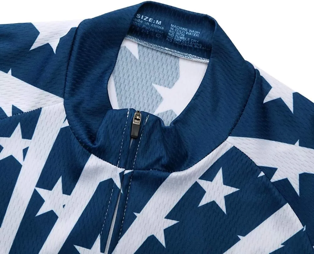 Men's Cycling Jerseys Bike Clothing Biking Shirts Tops Breathable Jacket
