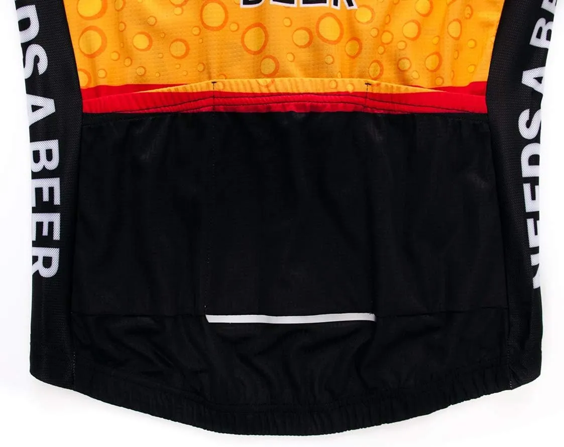 Men's Cycling Jerseys Tops Biking Shirts Short Sleeve Full Zipper Bike Clothing