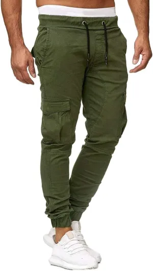 Mens' Fleece Joggers Sweatpants Color Pants Casual Men's Leggings Men's Pants Gym Running Workout Jogger Pants