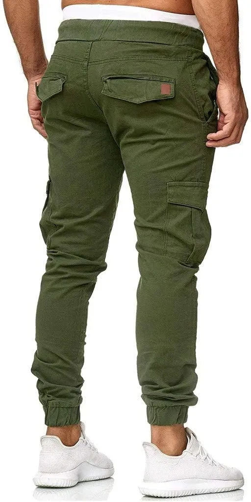 Mens' Fleece Joggers Sweatpants Color Pants Casual Men's Leggings Men's Pants Gym Running Workout Jogger Pants