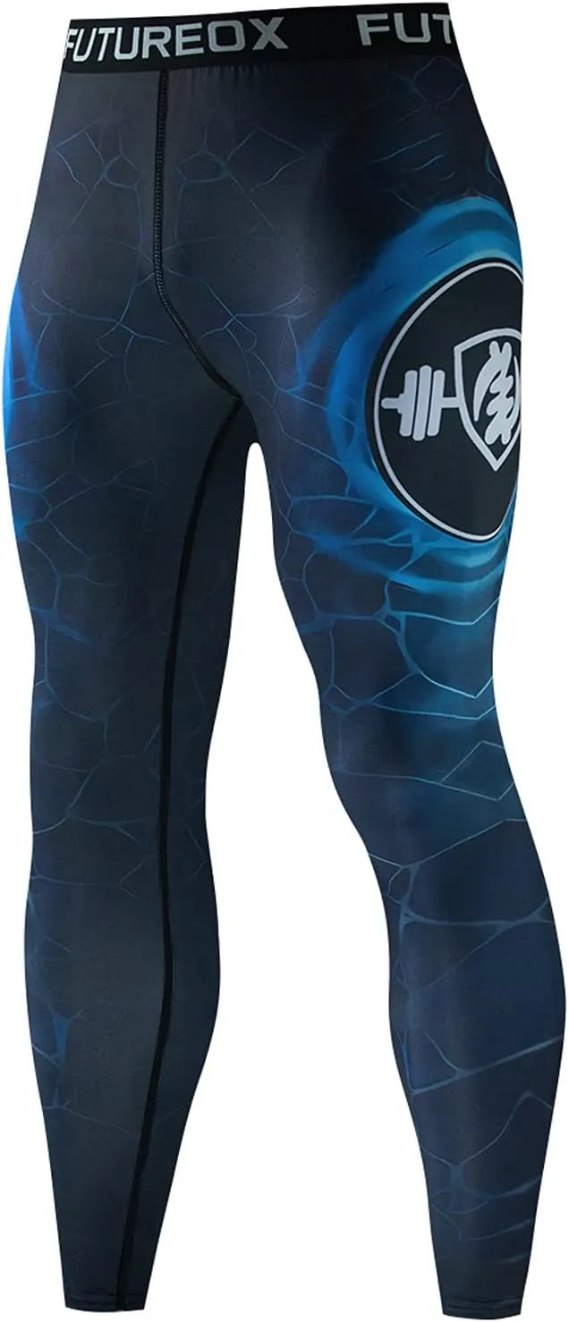 Mens Leggings Set Yellow Mens Compression Pants Leggings for Men Sport Gym Best Athletic Leggings Yoga Running Legging Red Workout Legging Tights with Pockets Men