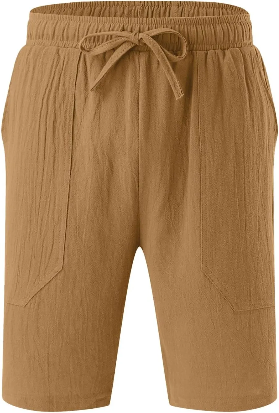 Mens Lightweight Shorts Mens Fashion Shorts Drawstring Casual Shorts Elastic Waistband Shorts Loose Fit Shorts
