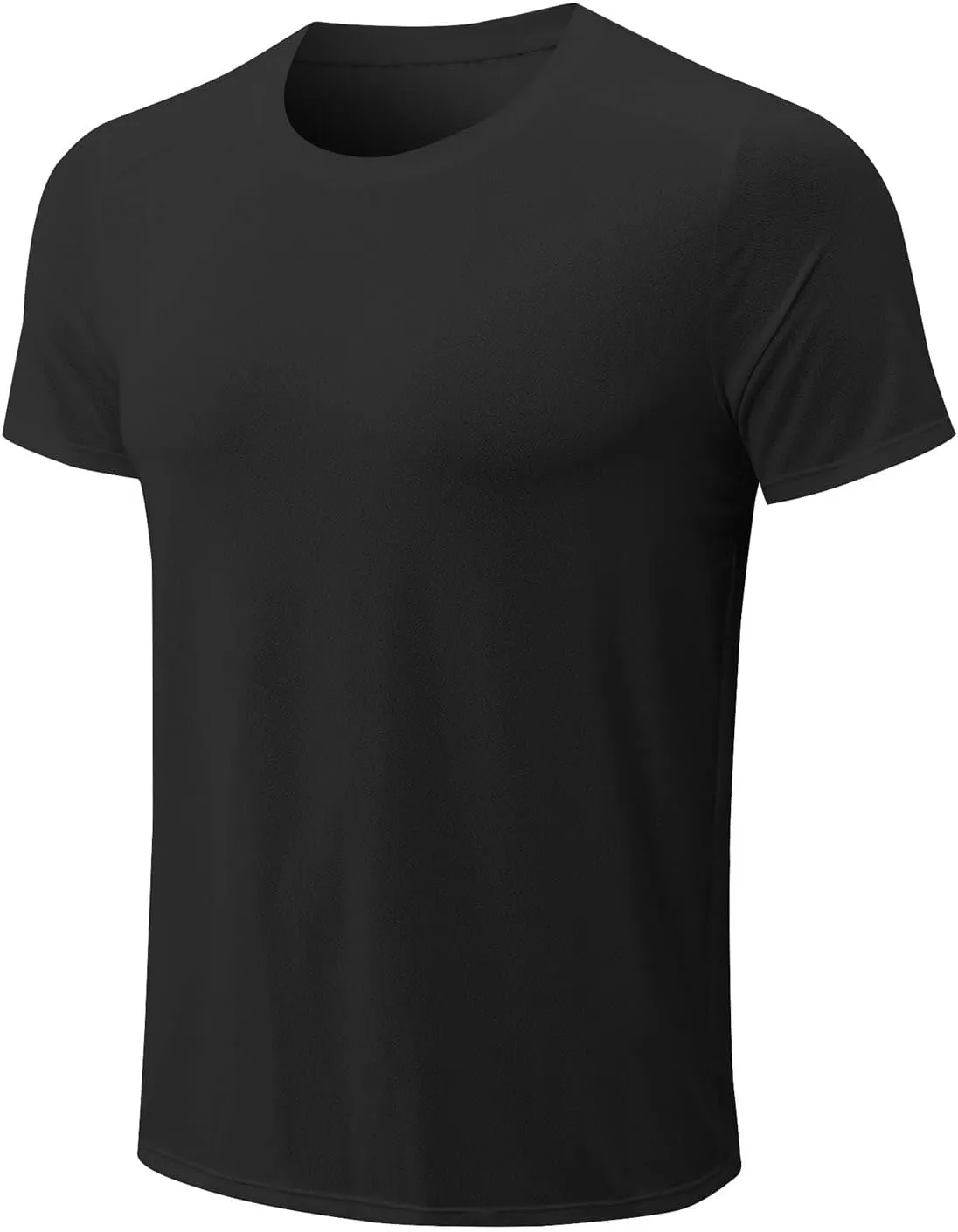 Men's Quick Dry Workout Gym Short Sleeve T Shirt Moisture Wicking Active Athletic Performance Running Tees Shirts
