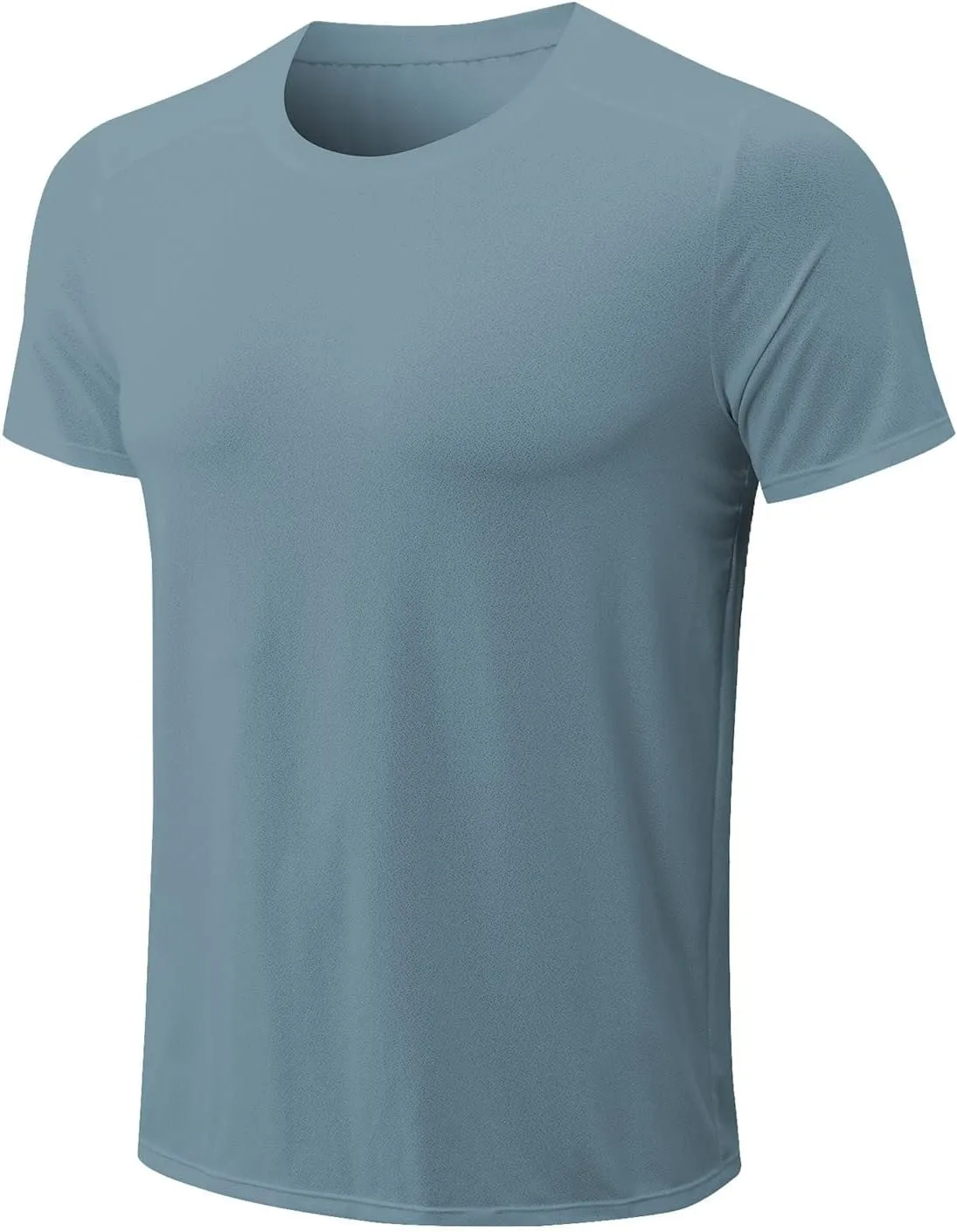 Men's Quick Dry Workout Gym Short Sleeve T Shirt Moisture Wicking Active Athletic Performance Running Tees Shirts