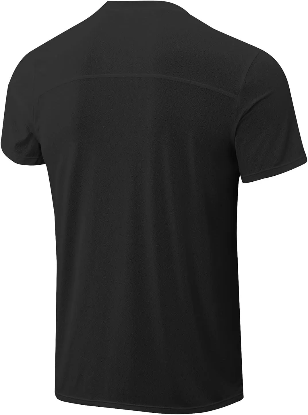 Men's Quick Dry Workout Gym Short Sleeve T Shirt Moisture Wicking Active Athletic Performance Running Tees Shirts