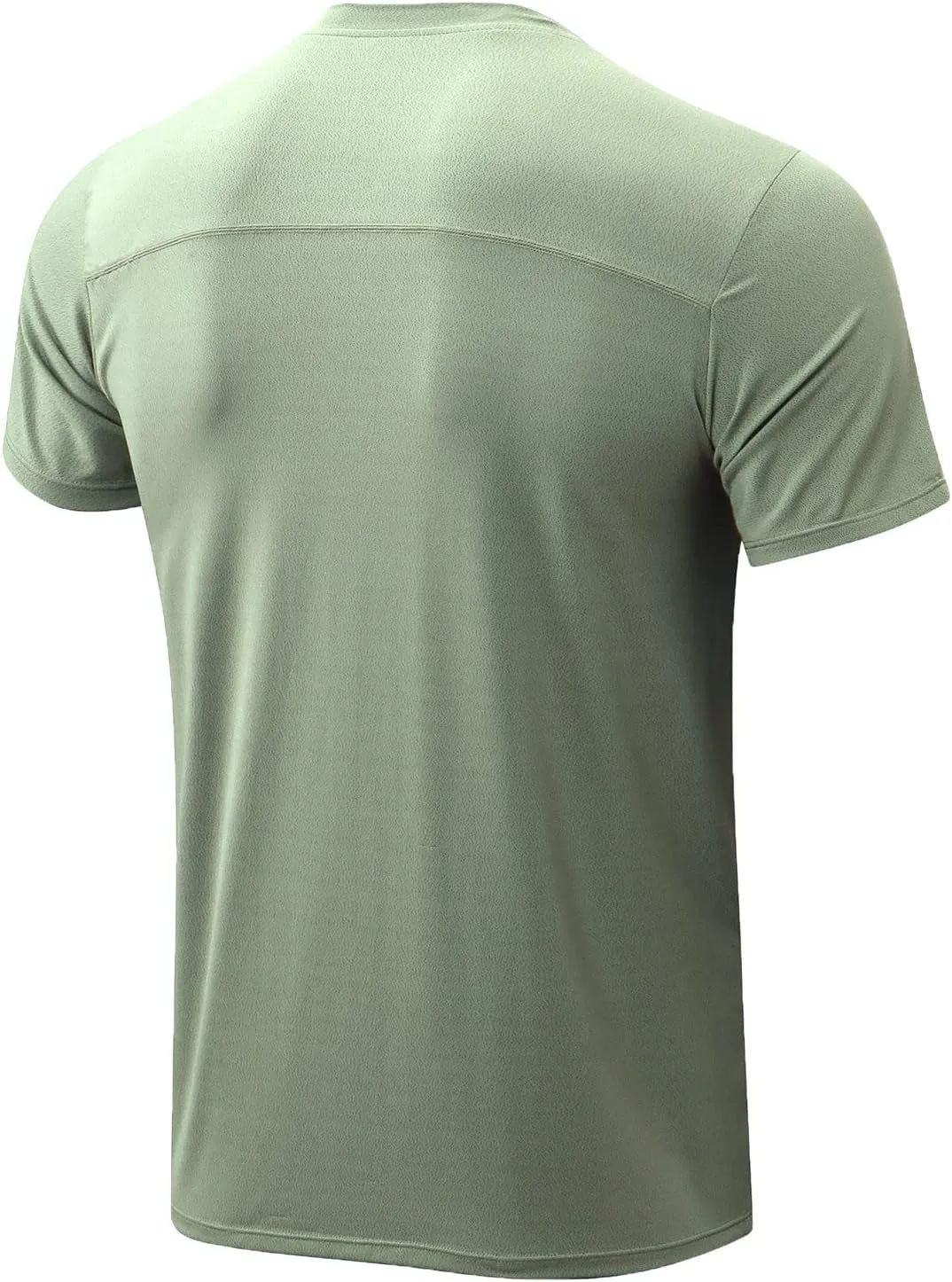 Men's Quick Dry Workout Gym Short Sleeve T Shirt Moisture Wicking Active Athletic Performance Running Tees Shirts