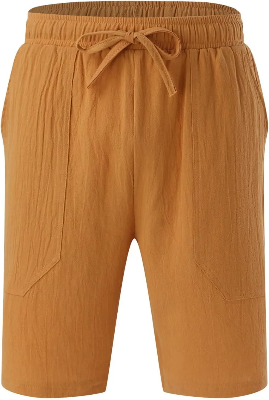 Men's Shorts Casual Men's Sports Shorts Beach Shorts Casual Cotton Linen Shorts Chino Shorts Men Khaki Men Black