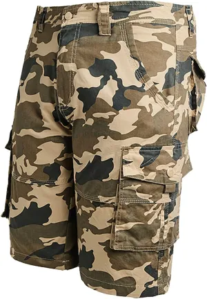 Mens Shorts CasualMen's Camouflage Tactical Shorts Waterproof Cargo Shorts Hiking Fishing Shorts Golf Shorts