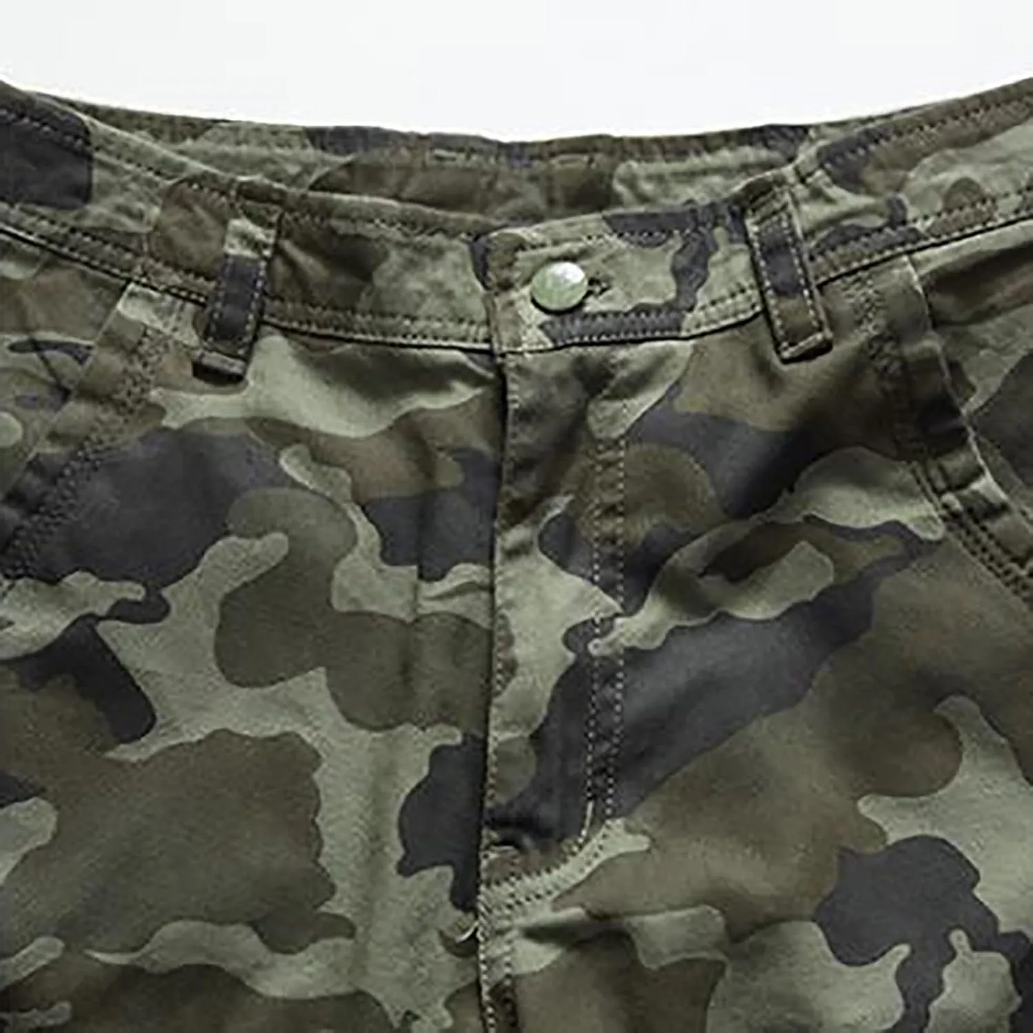 Mens Shorts CasualMen's Camouflage Tactical Shorts Waterproof Cargo Shorts Hiking Fishing Shorts Golf Shorts