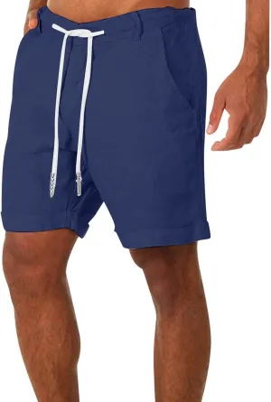 Men's Shorts Shorts Men's Sports Shorts Beach Shorts Casual Cotton Linen Shorts Big and Tall Mens Shorts Men's Mens