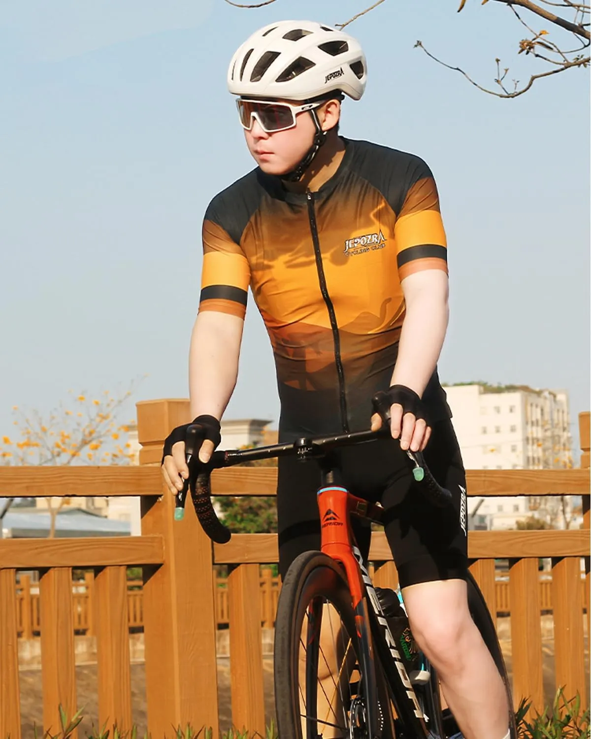 Men's Summer Cycling Jerseys Short Sleeves Quick Dry Biking Shirt Mountain Bike Racing Suit Cycling Jacket Shirt Tops