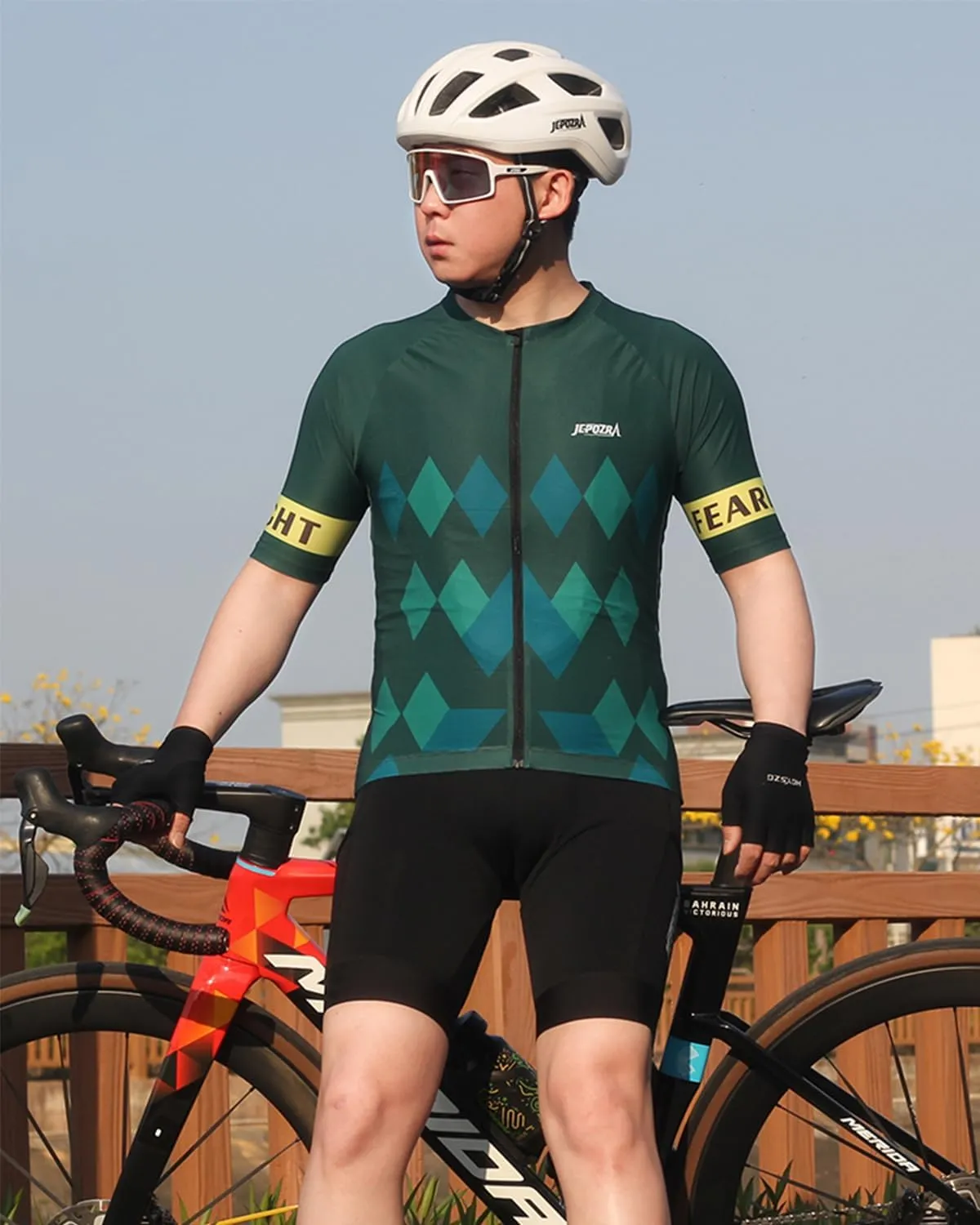 Men's Summer Cycling Jerseys Short Sleeves Quick Dry Biking Shirt Mountain Bike Racing Suit Cycling Jacket Shirt Tops