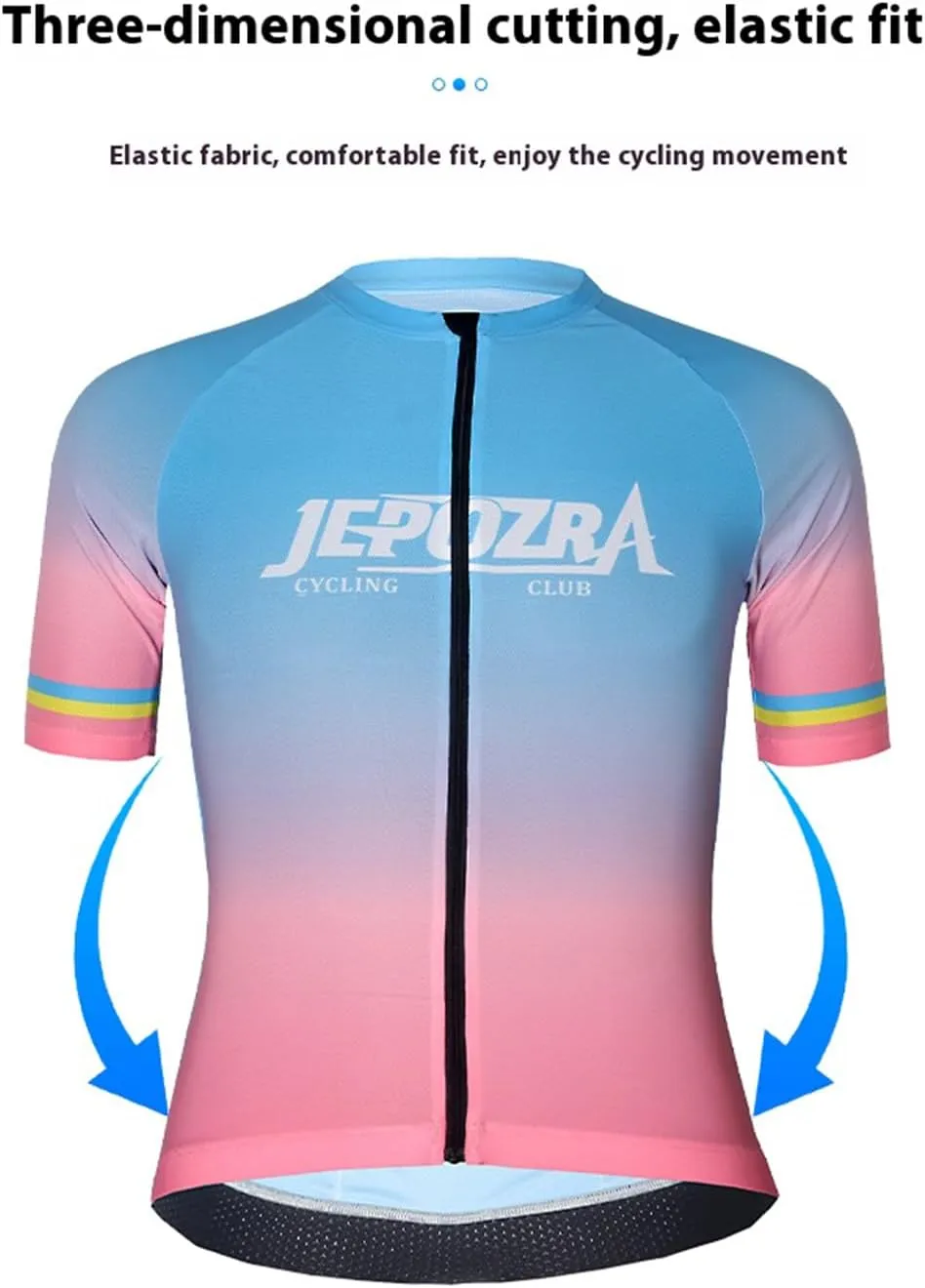 Men's Summer Cycling Jerseys Short Sleeves Quick Dry Biking Shirt Mountain Bike Racing Suit Cycling Jacket Shirt Tops