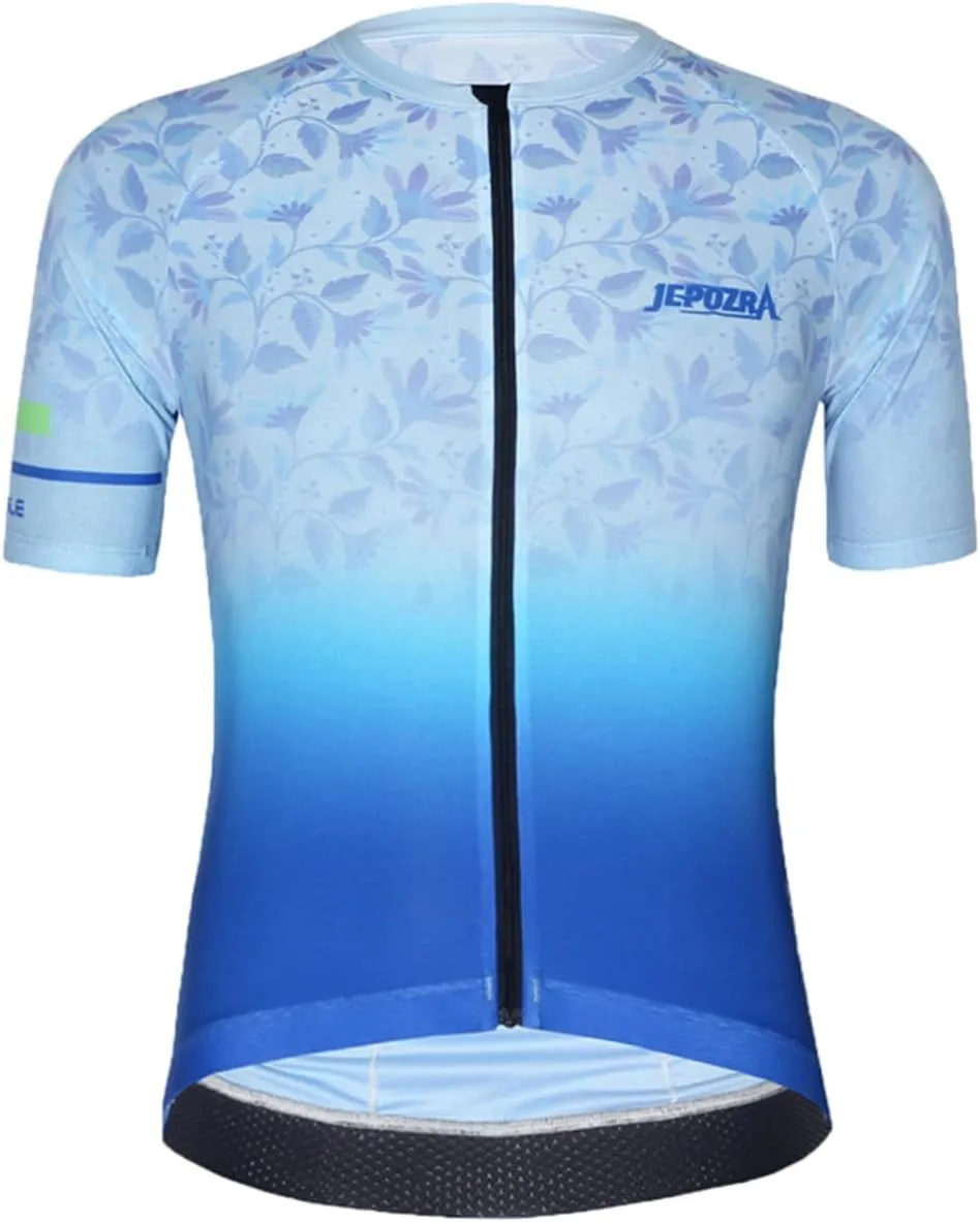 Men's Summer Cycling Jerseys Short Sleeves Quick Dry Biking Shirt Mountain Bike Racing Suit Cycling Jacket Shirt Tops