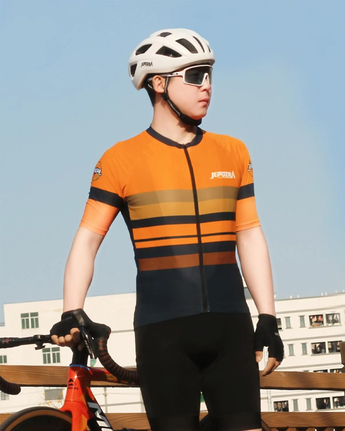 Men's Summer Cycling Jerseys Short Sleeves Quick Dry Biking Shirt Mountain Bike Racing Suit Cycling Jacket Shirt Tops