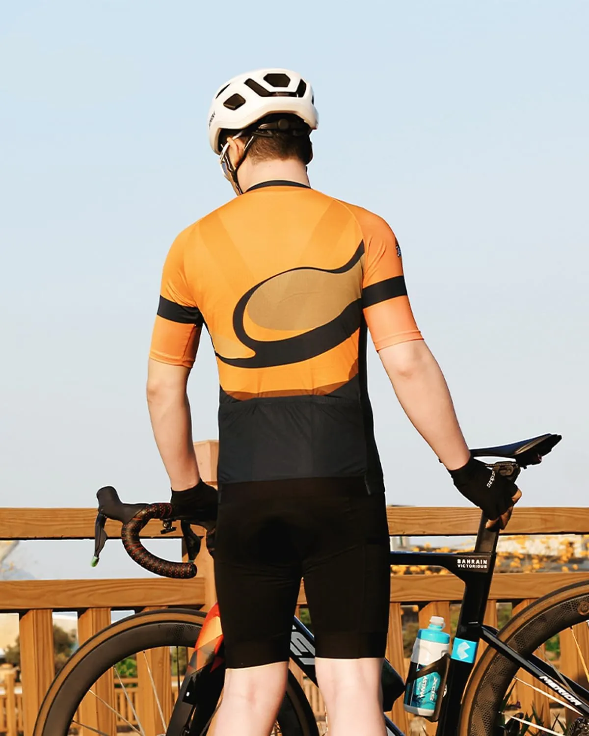 Men's Summer Cycling Jerseys Short Sleeves Quick Dry Biking Shirt Mountain Bike Racing Suit Cycling Jacket Shirt Tops