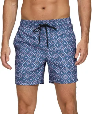 Men's Swim Trunks Quick Dry with Mesh Lining and Pockets