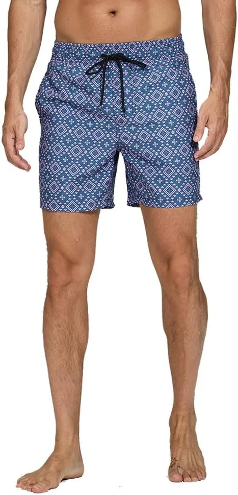 Men's Swim Trunks Quick Dry with Mesh Lining and Pockets