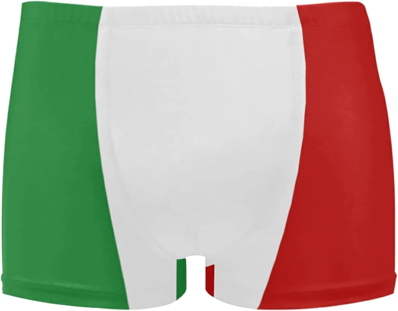 Mens Swimming Boxer Briefs American Flag Quick Dry Athletic Swimsuit