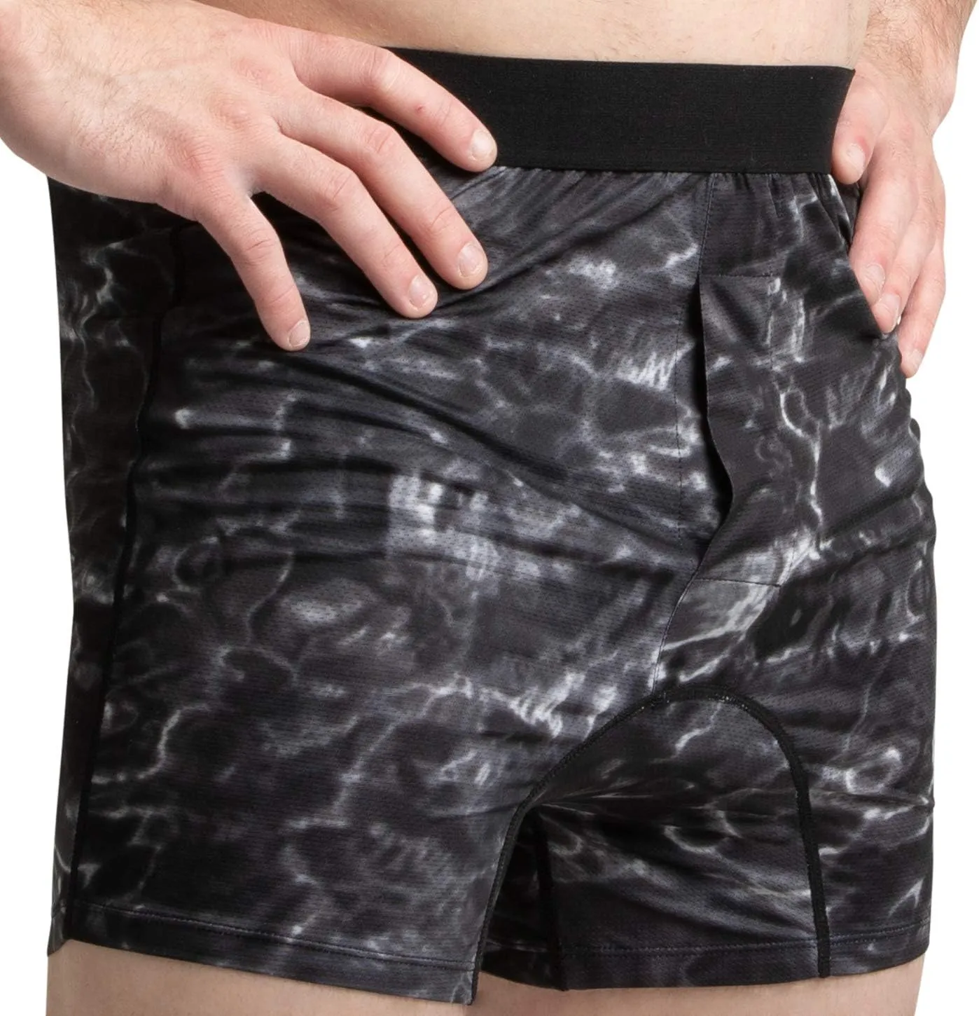 Mens Underwear Boxer Briefs Breathable Quick Dry Travel Shorts
