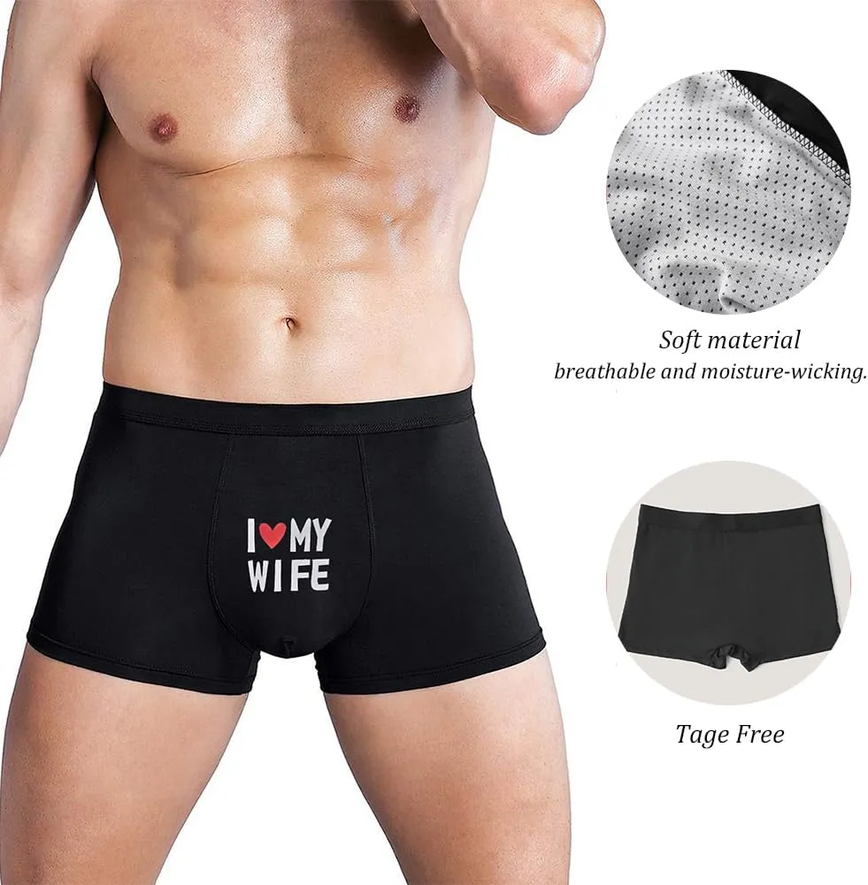 Men's Underwear Boxer Briefs Soft Breathable Underwear For Men