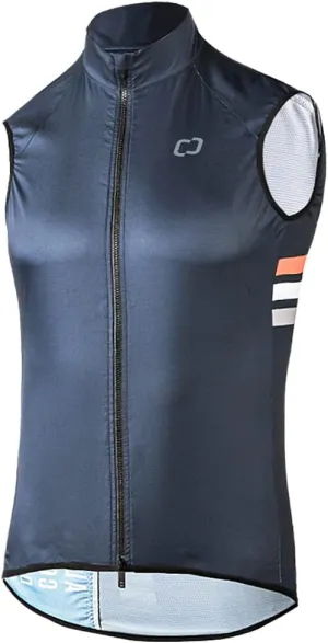 Men's Windbreaker Vest Windproof Sleeveless Jacket Visibility Safety Gilet Super-Light Coat Active