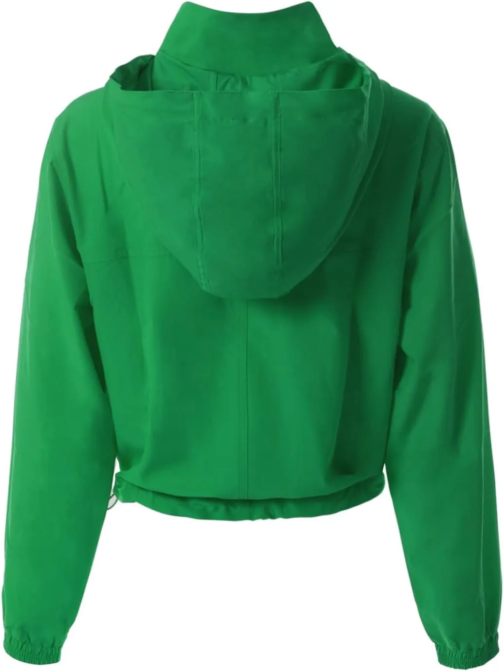 MixMatchy Women's Lightweight Y2K Cropped Jackets Yoga Quick Dry Windbreaker Zipper Jackets Workout Running Hoodie Jackets