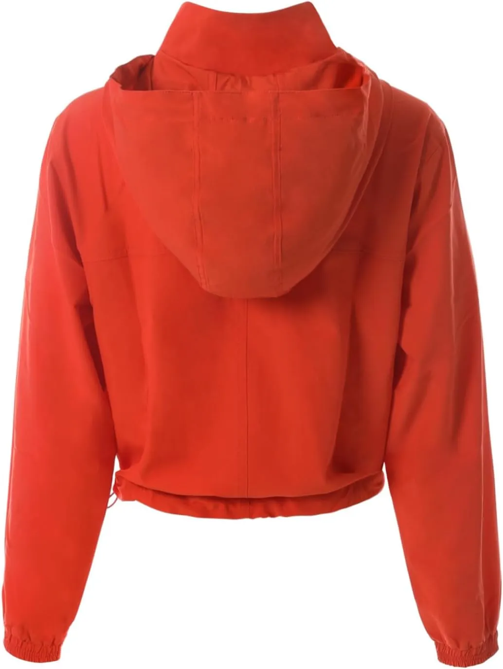 MixMatchy Women's Lightweight Y2K Cropped Jackets Yoga Quick Dry Windbreaker Zipper Jackets Workout Running Hoodie Jackets