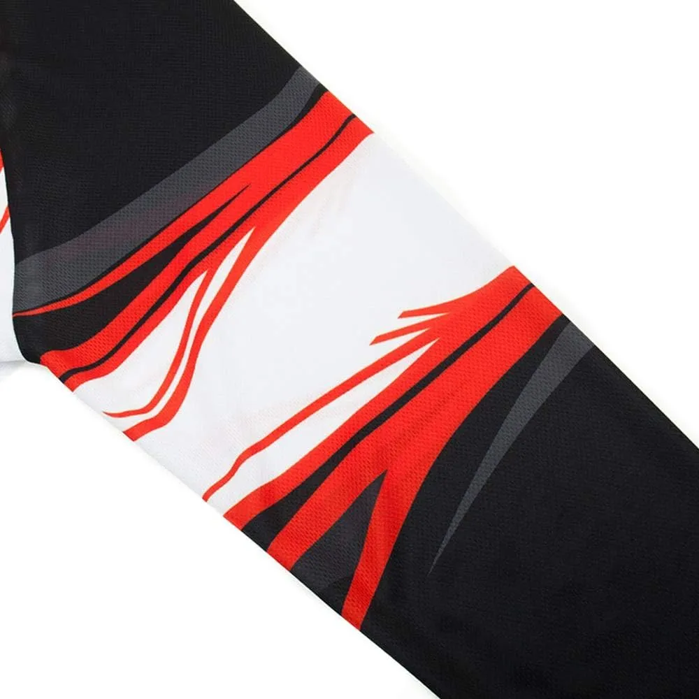 MOXILYN Men Long Sleeve Cycling Jerseys Polyester Bike Clothing Outdoor Cycling Jacket
