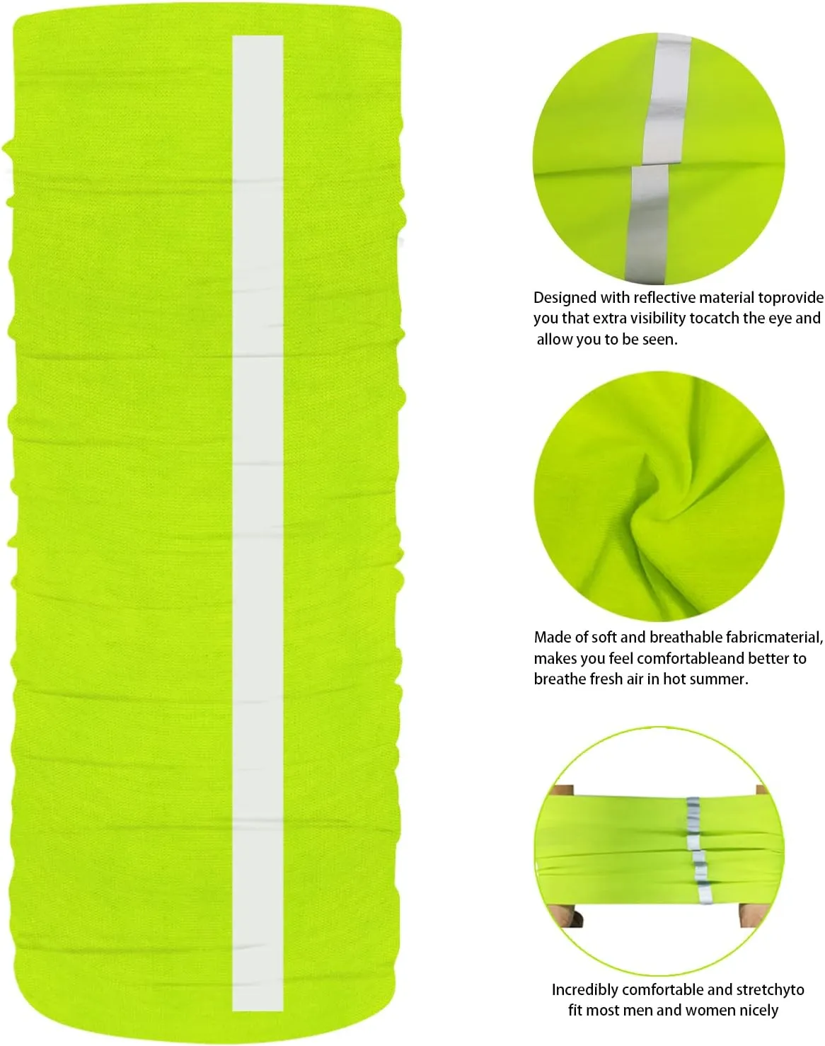 Neck Gaiter Seamless Bandana Balaclava Headbands Face Cover