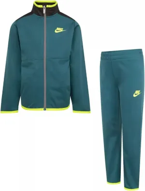 Nike Little Boy Sportswear Illuminate Full Zip Jacket & Jogger Pant Tricot 2 Piece Set (S(76K251-B9I)/V, 4T)