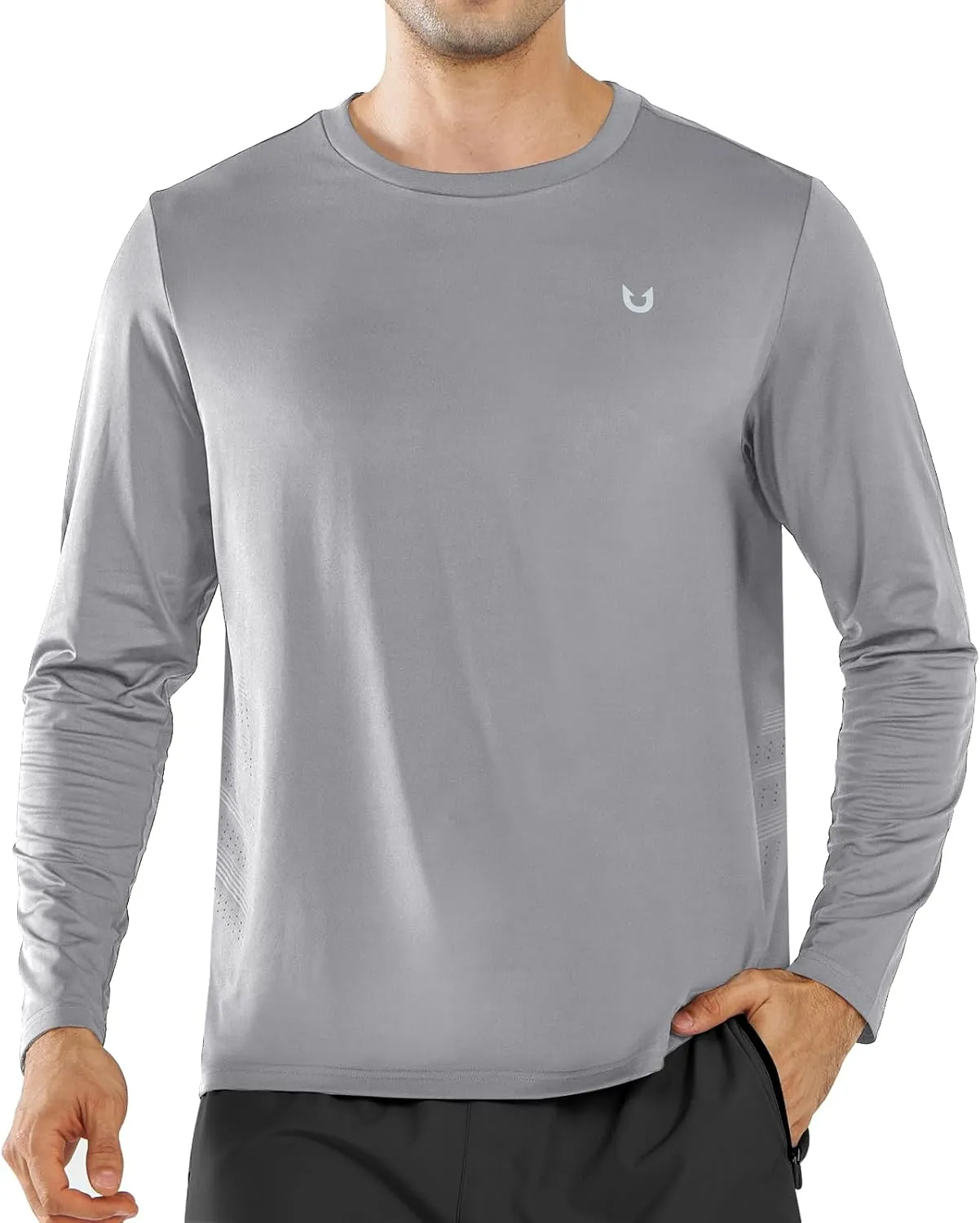 NORTHYARD Men’s Long Sleeve Quick Dry Shirts Workout Gym Athletic Running Sun Shirts Tops