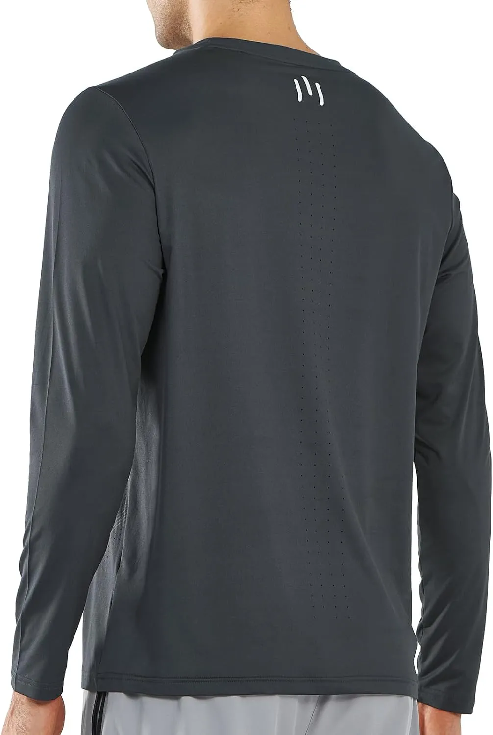 NORTHYARD Men’s Long Sleeve Quick Dry Shirts Workout Gym Athletic Running Sun Shirts Tops