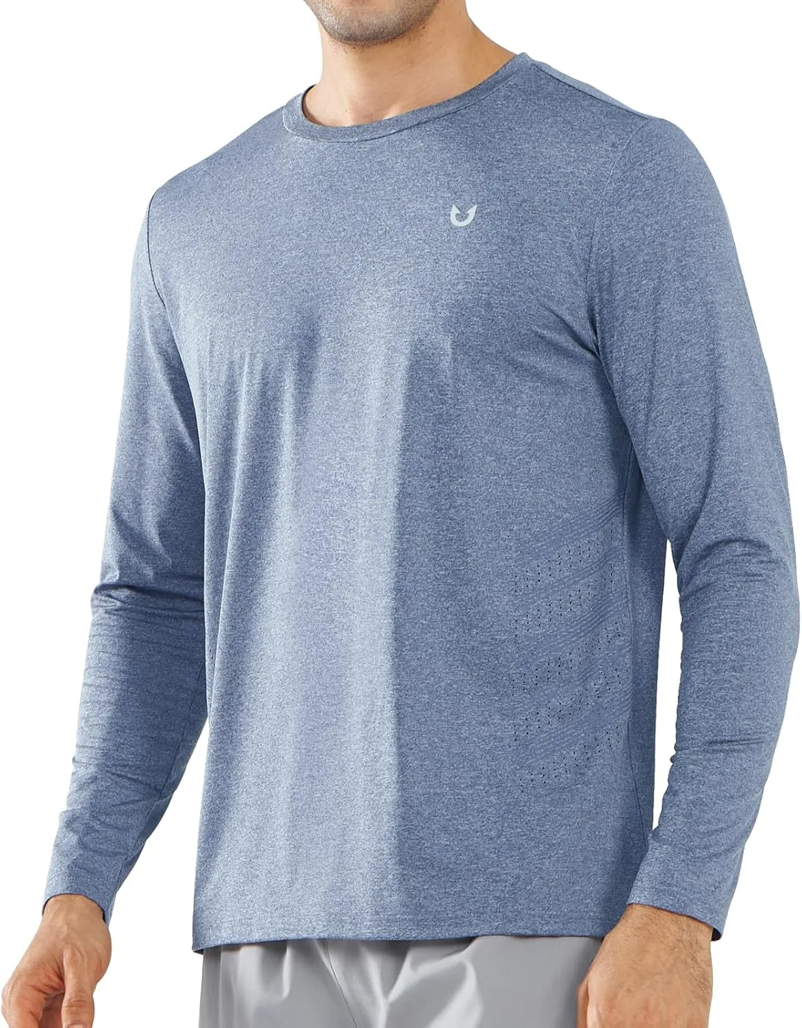 NORTHYARD Men’s Long Sleeve Quick Dry Shirts Workout Gym Athletic Running Sun Shirts Tops