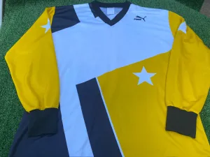 Puma Retro Rare Vintage Clothing Large Mans African Type Soccer Top / Jersey