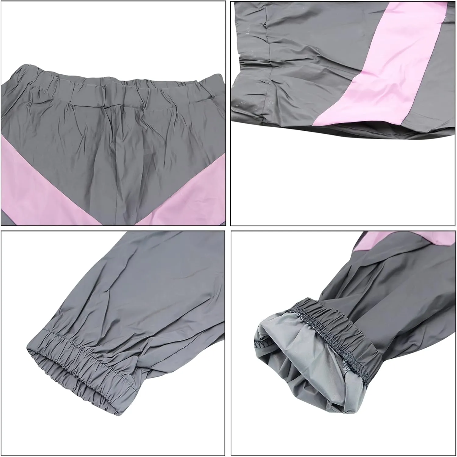 RARITYUS Men Women Rave Reflective Pants Sweatpants Trousers Dance Jogger Pants with Pockets for Casual Sport Party Festival