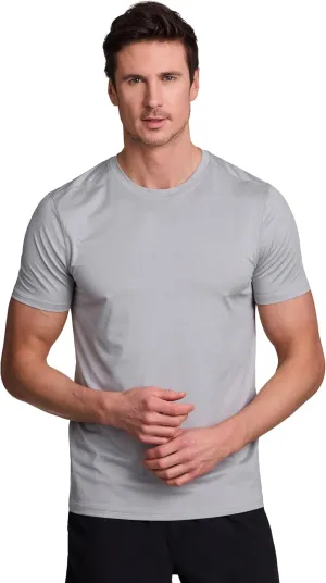 RBX Men's Workout T-Shirt, Breathable Lightweight Stretch Jersey Moisture Wicking Quick Dry Running Training Top