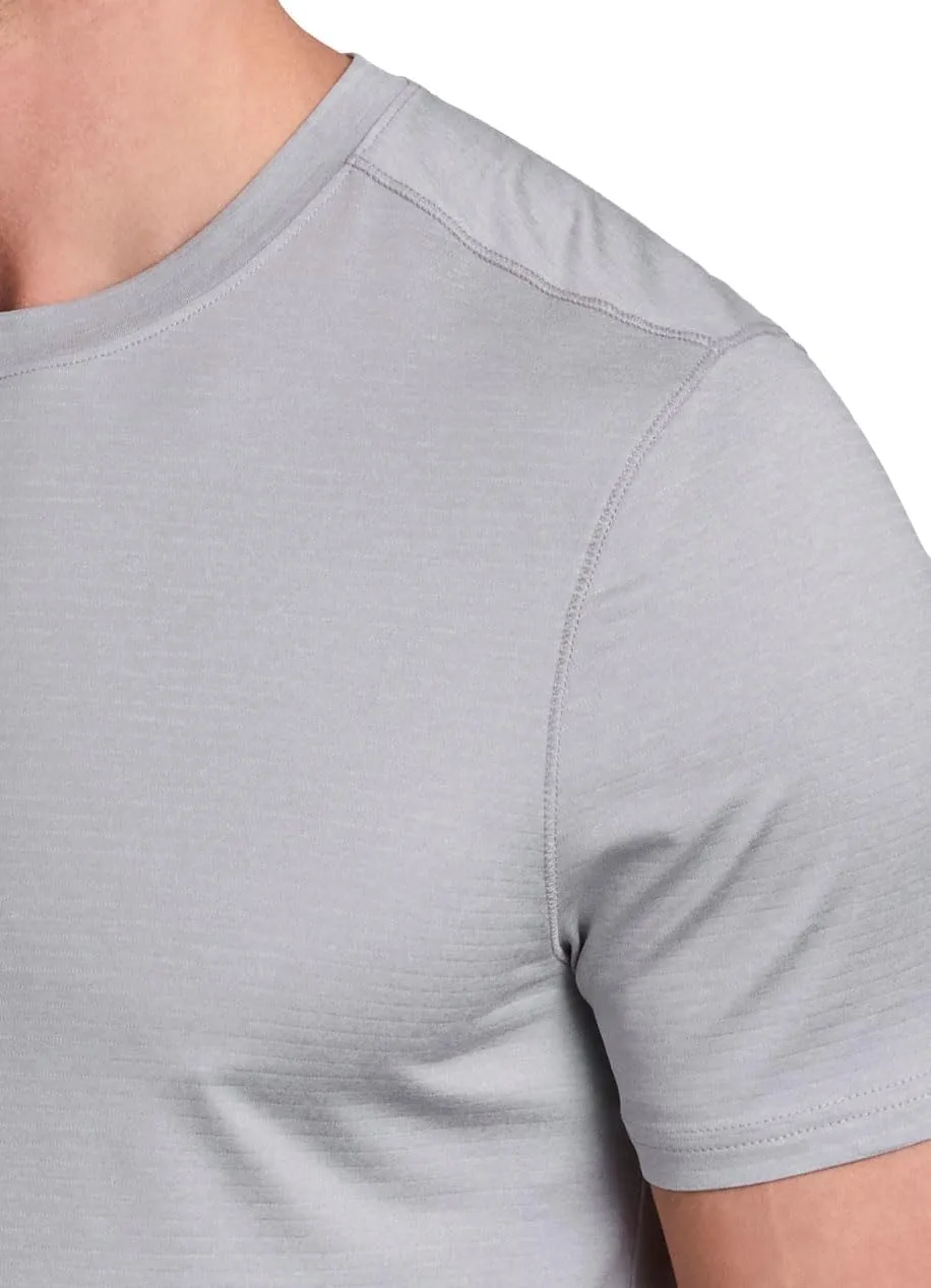 RBX Men's Workout T-Shirt, Breathable Lightweight Stretch Jersey Moisture Wicking Quick Dry Running Training Top