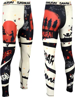 ROAR-INT Compression Pants Men MMA Leggings No-Gi Grappling Spats BJJ Pants Compression Tights Jiu Jitsu Spats