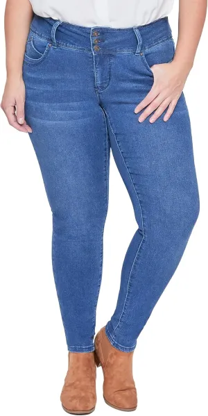 Royalty For Me Womens Women's Plus Size Sustainable Wannabettabutt Jeans