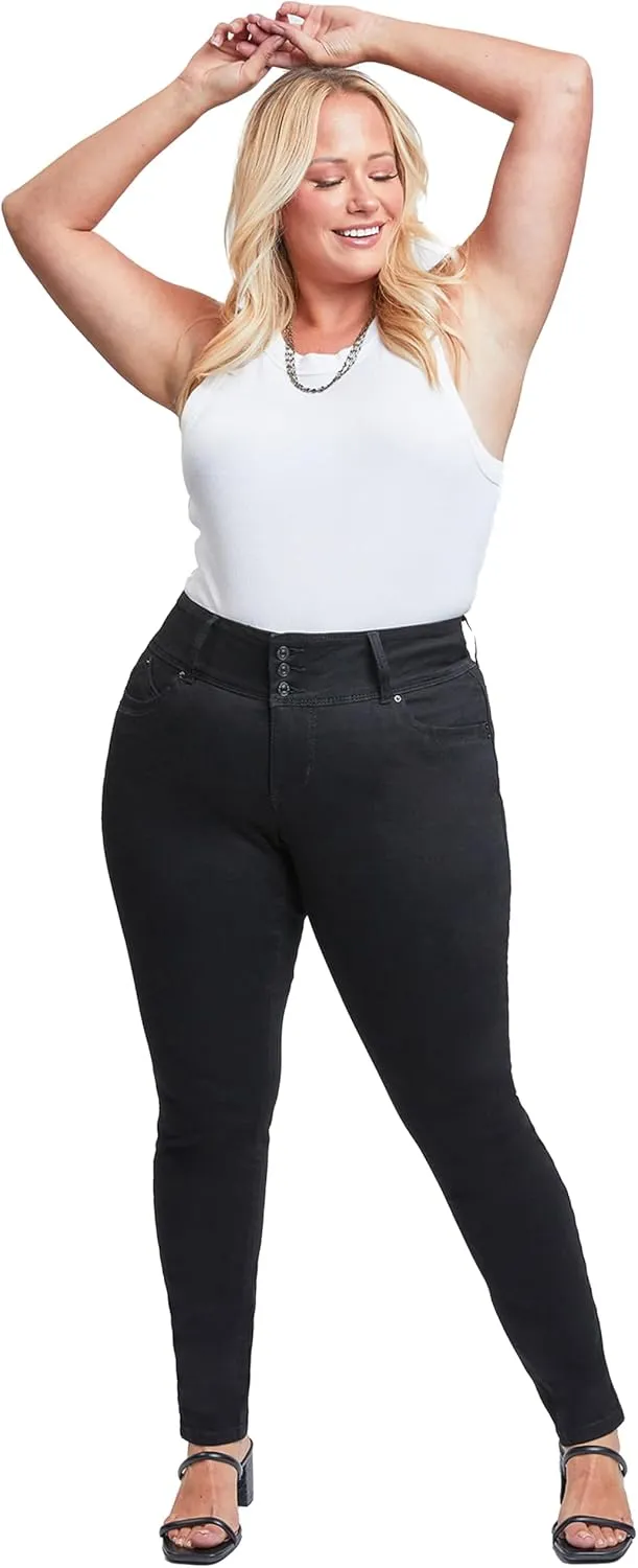 Royalty For Me Womens Women's Plus Size Sustainable Wannabettabutt Jeans
